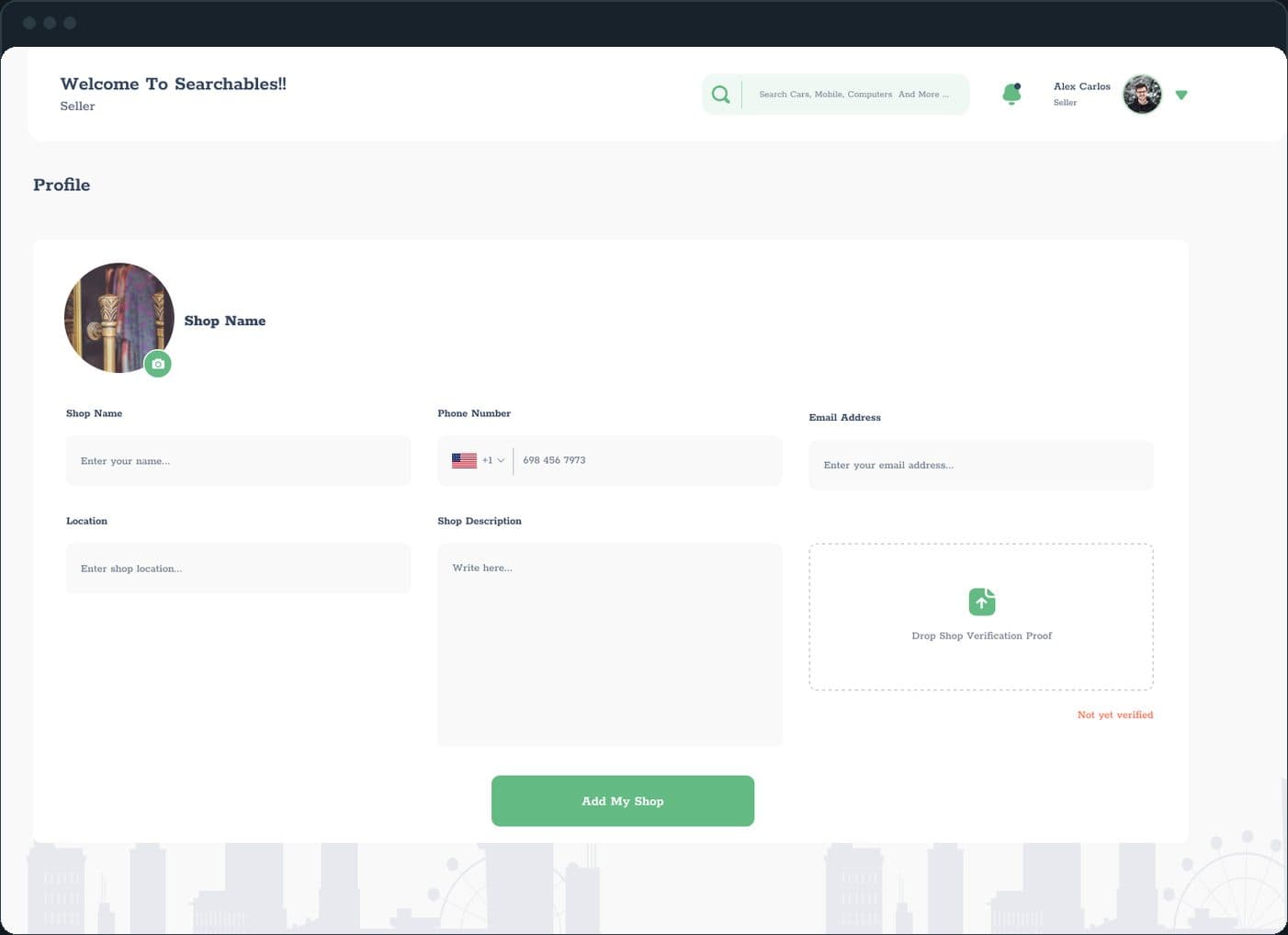 Searchables: How are sellers verified?