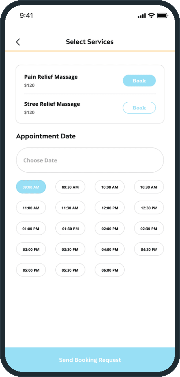 Tripi: How does a customer book a service?