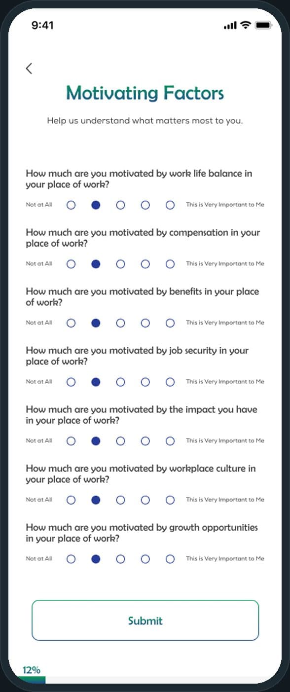 Empmatch: How does the app know what to show you?