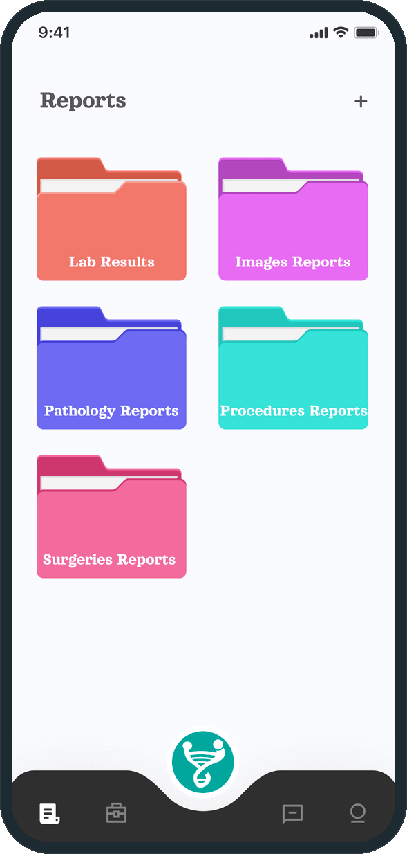 Maestro: What health details does the app hold for a patient?