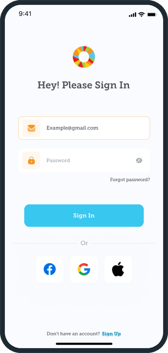 Mosaic: How do you sign in and recover a password?