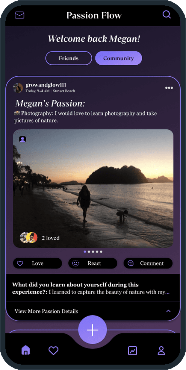 Passion Flow: Is there a community?