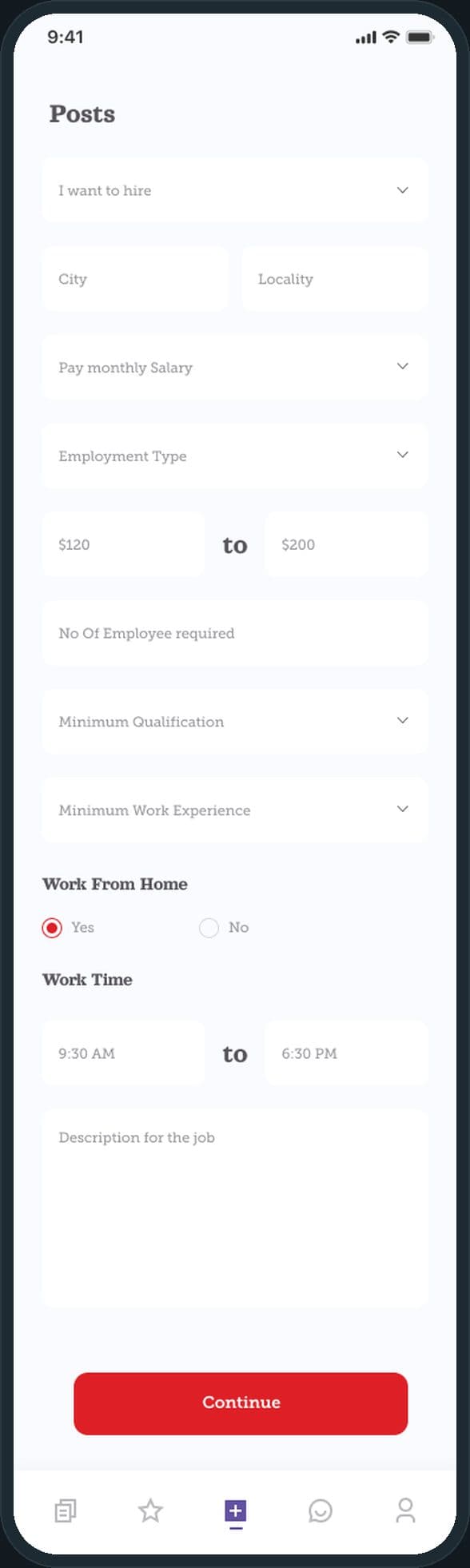 Passport: How does an employer post a job?