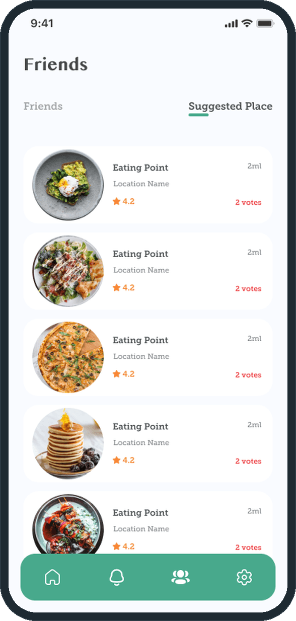 Spork: How does a group settle where to eat?