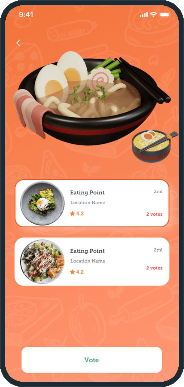 Spork: How does a group settle where to eat?