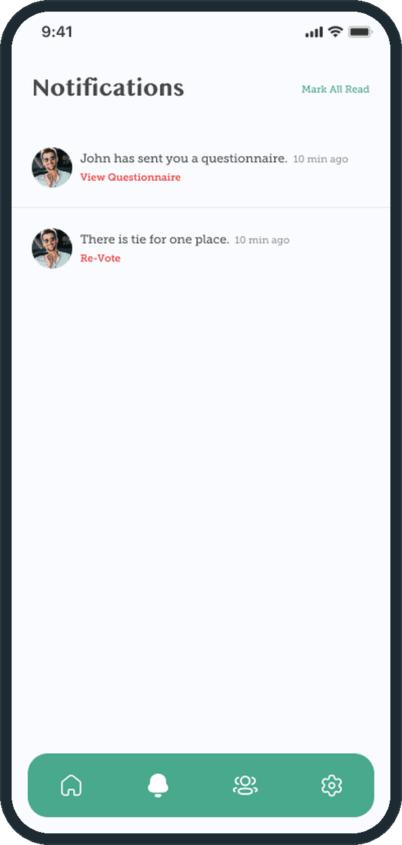 Spork: How are friends kept in the loop?