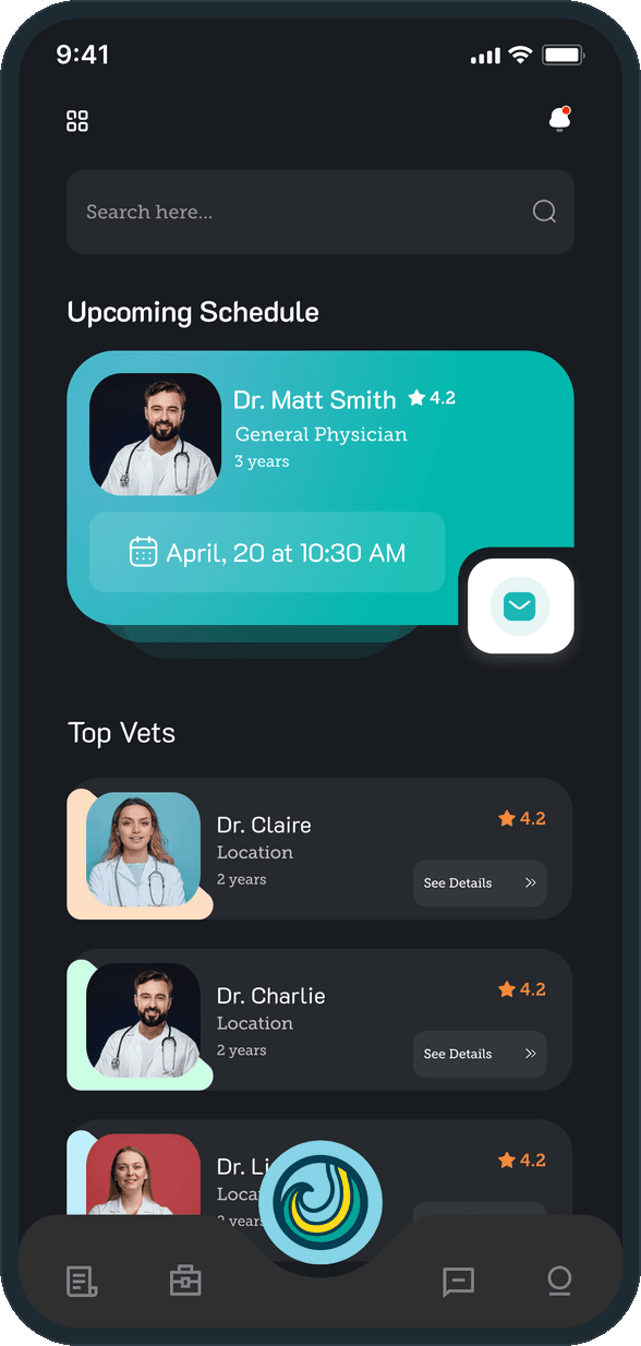 TellTail: What does the person see when they open the app?