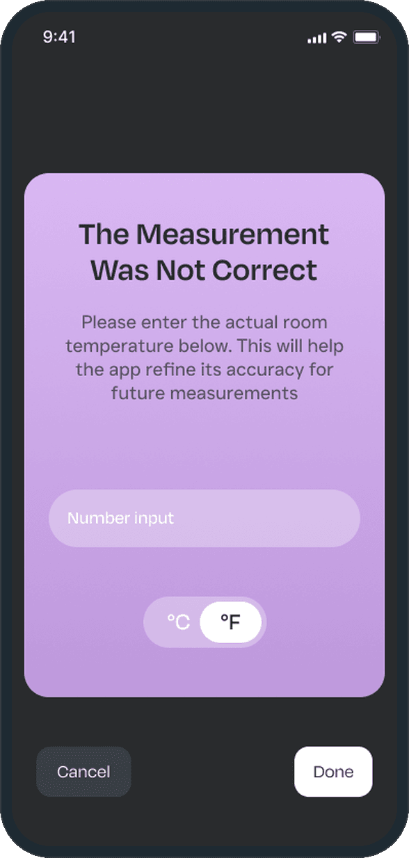 ThermoVibe: How do the readings get more accurate?